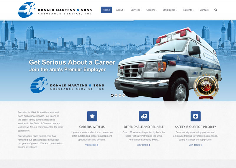 Donald Martens and Sons Ambulance Service