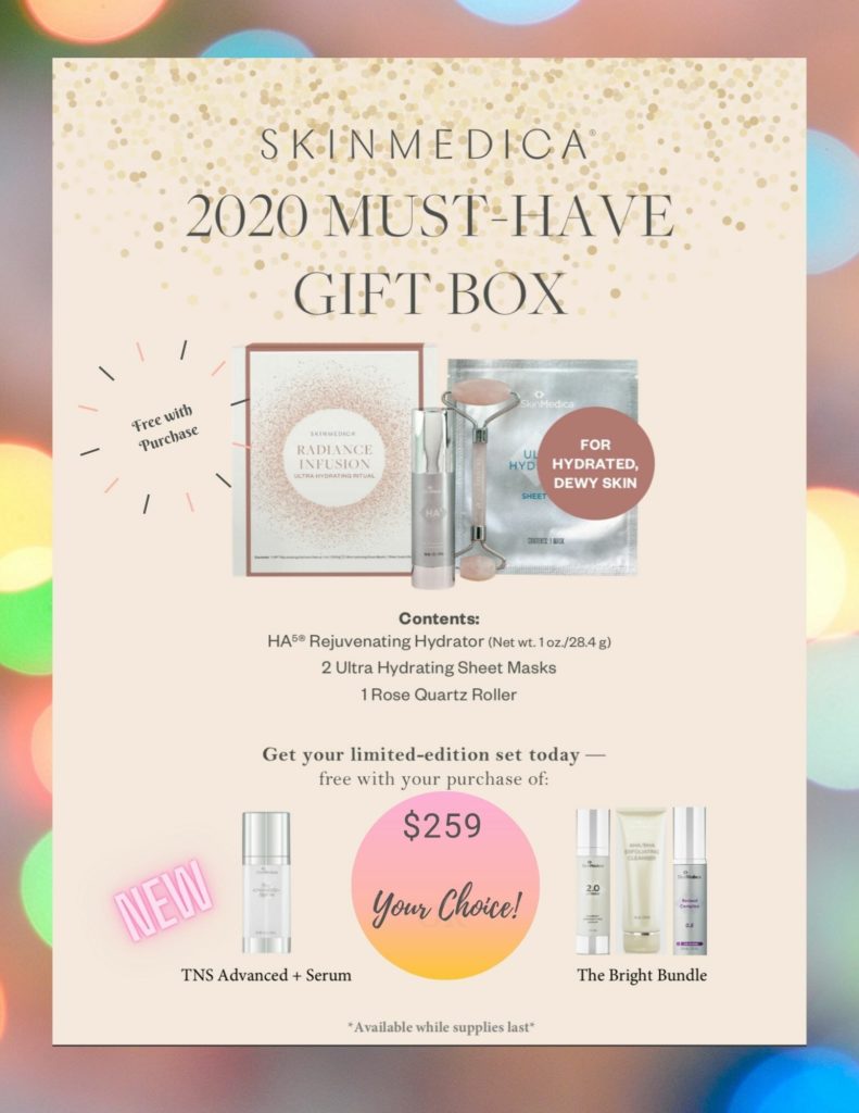 SkinMedica holiday bundles graphic